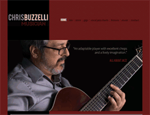 Tablet Screenshot of chrisbuzzelli.com